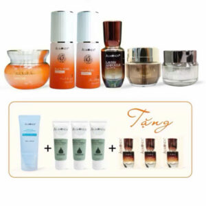 Bộ Vip 5 món tặng kèm chống nắng(200ml)