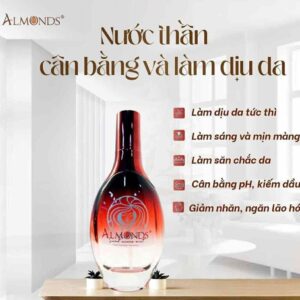Nước thần cân bằng dịu da Almonds 150ml