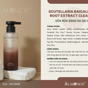 Sữa Rửa Mặt Hoàng Cầm Dịu Nhẹ Almonds 150ml